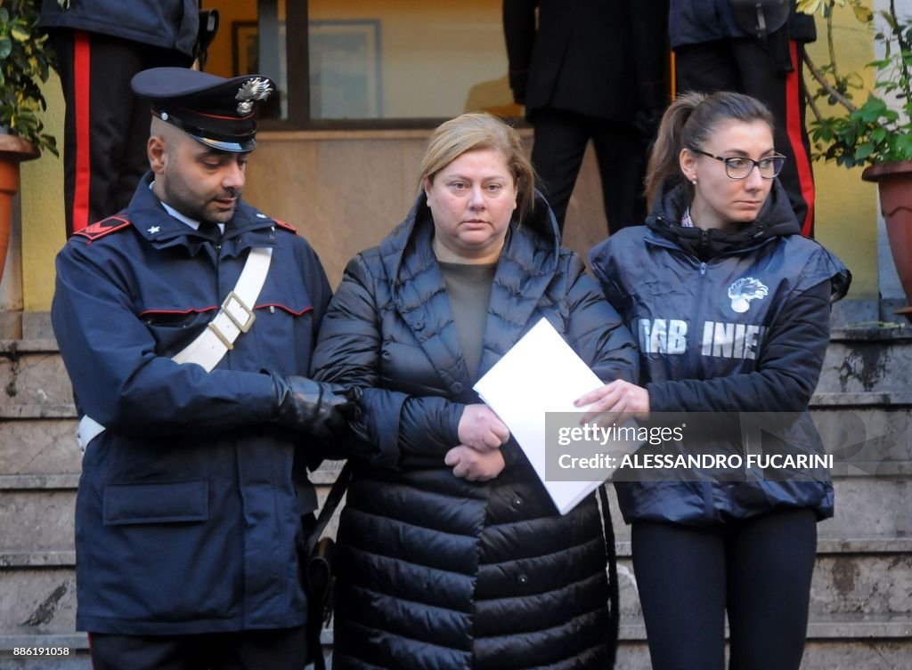 ITALY-SICILY-MAFIA-ARREST-POLICE