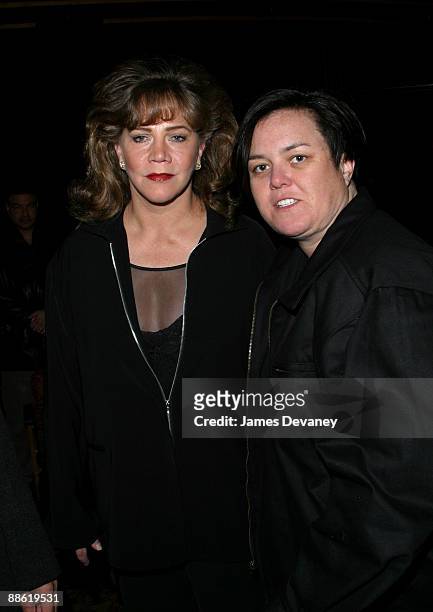 Kathleen Turner and Rosie O'Donnell