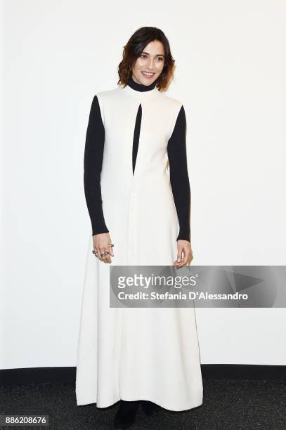 Actress Anna Foglietta attends 'Il Premio' Photocall on December 5, 2017 in Milan, Italy.