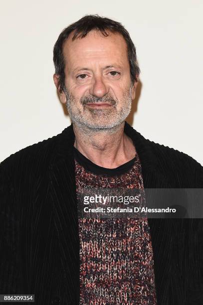 Rocco Papaleo attends 'Il Premio' Photocall on December 5, 2017 in Milan, Italy.
