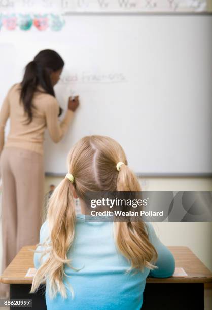 Teacher Explaining White Board Photos and Premium High Res Pictures ...