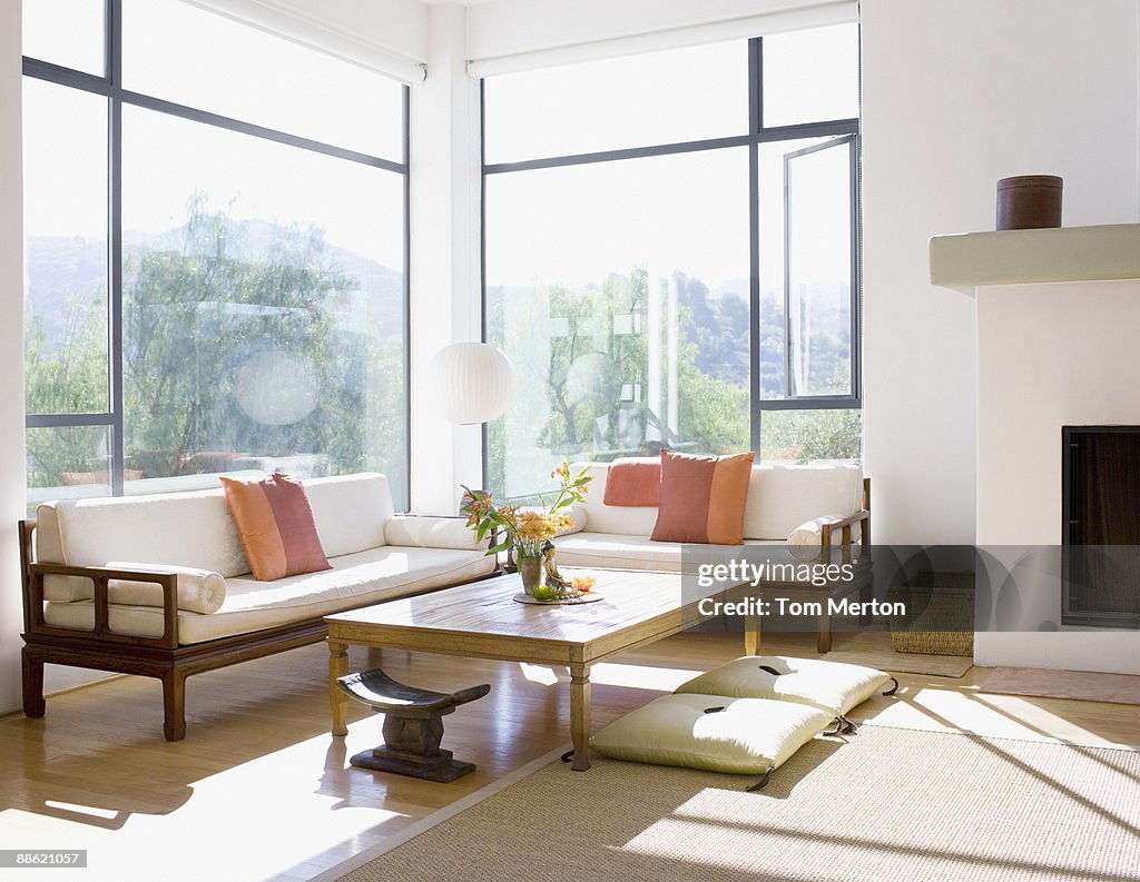 Interior of modern living room