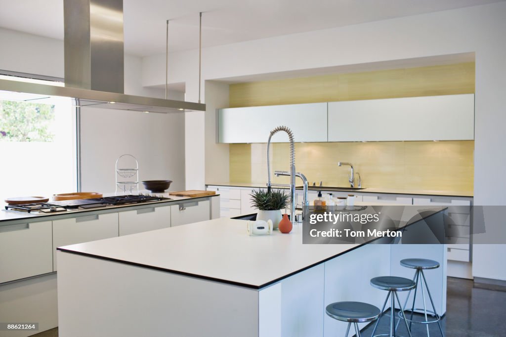 Interior of modern kitchen