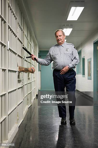 prison guard - warders stock pictures, royalty-free photos & images