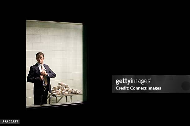 detective taking money - interview funny stock pictures, royalty-free photos & images