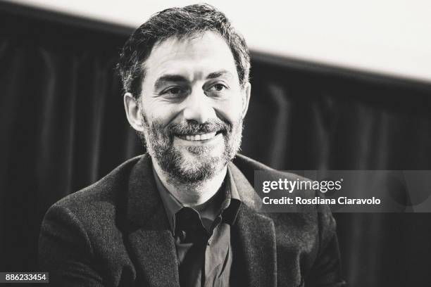 Italian Actor Filippo Timi attends Noir In Festival on December 4, 2017 in Milan, Italy.