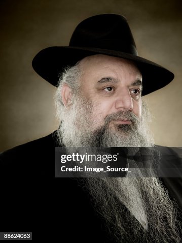 Portrait of a rabbi