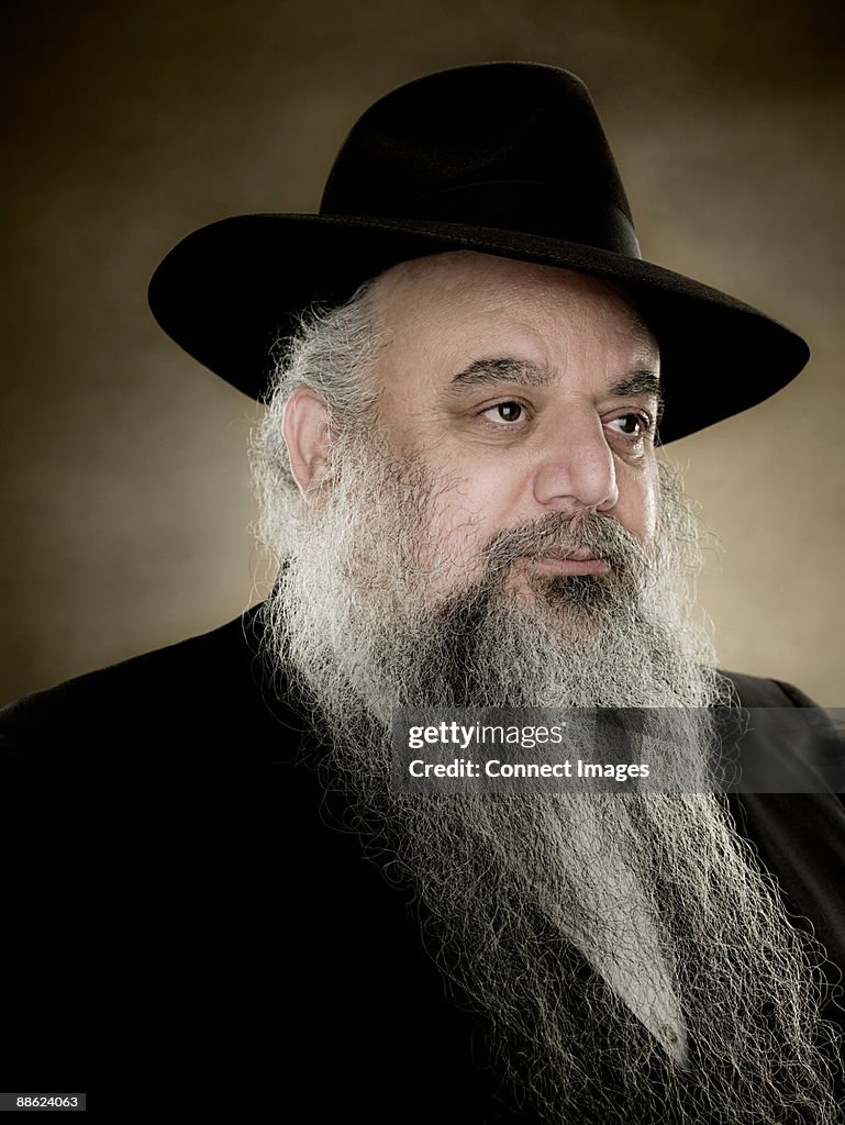Staring Rabbi Portrait Of A Rabbi High-Res Stock Photo - Getty Images