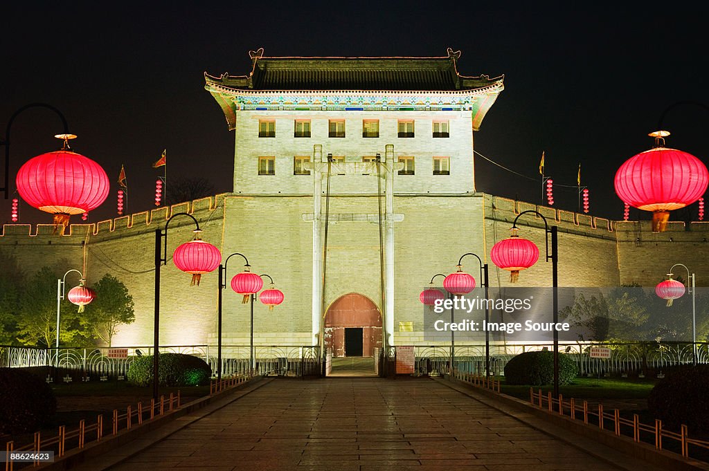 Old town gate xian