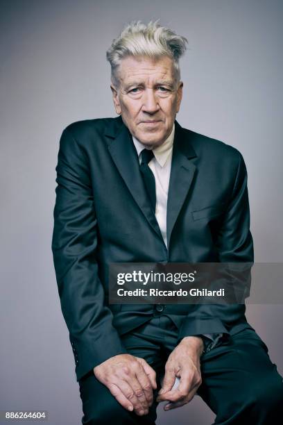 Filmmaker David Lynch poses for a portrait during the 12th Rome Film Festival on November, 2017 in Rome, Italy. .