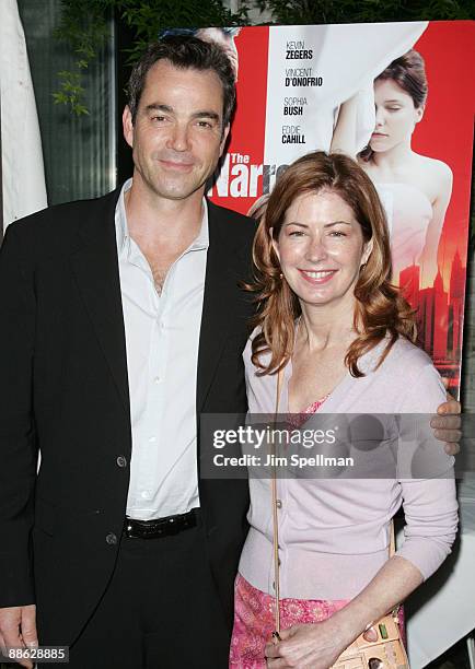 Actors Jon Tenney and Dana Delany attends "The Narrows" premiere at Bottino on June 19, 2009 in New York City.