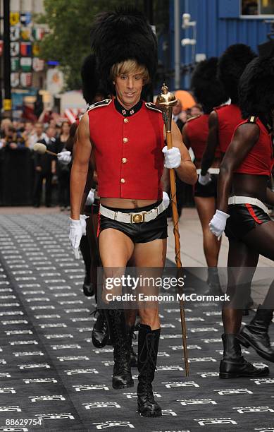 Sacha Baron Cohen attends the UK premiere of Bruno at Empire Leicester Square on June 17, 2009 in London, England.