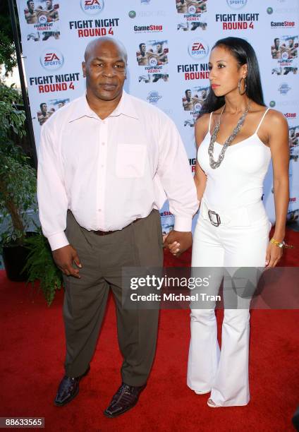 Mike Tyson arrives to the EA Sports "Fight Night: Round 4" launch party held at the House of Blues - Sunset Strip on June 22, 2009 in West Hollywood,...