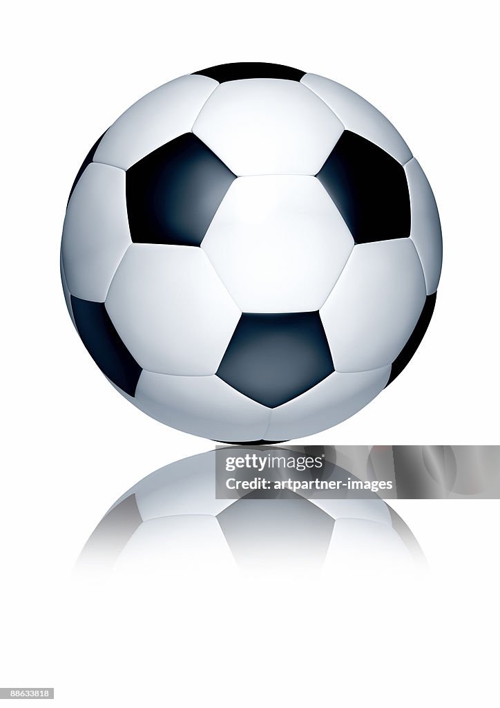 Soccer Ball on white Background