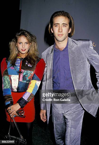 Ami Dolenz and Nicolas Cage