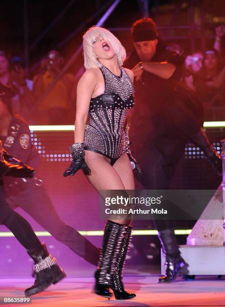 Lady Gaga performs at the 20th Annual MuchMusic Video Awards at the MuchMusic HQ on June 21, 2009 in Toronto, Canada.