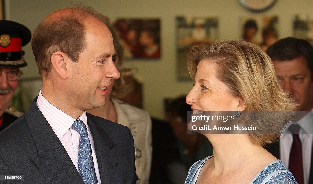 Earl Of Wessex And Countess Of Wessex Celebrate 10th Wedding Anniversary