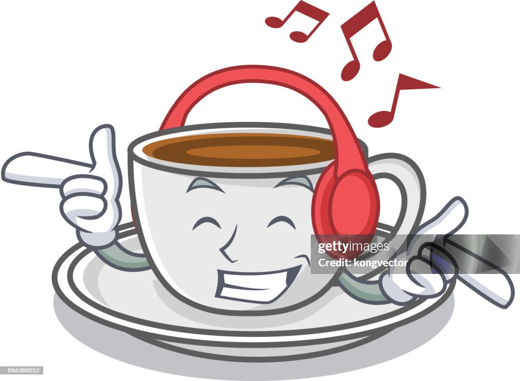 Escucha El Estilo De Dibujos Animados De Carácter Música Café Ilustración de stock - Getty Images Escucha El Estilo De Dibujos Animados De Carácter Música Café Ilustración de stock - Getty Images