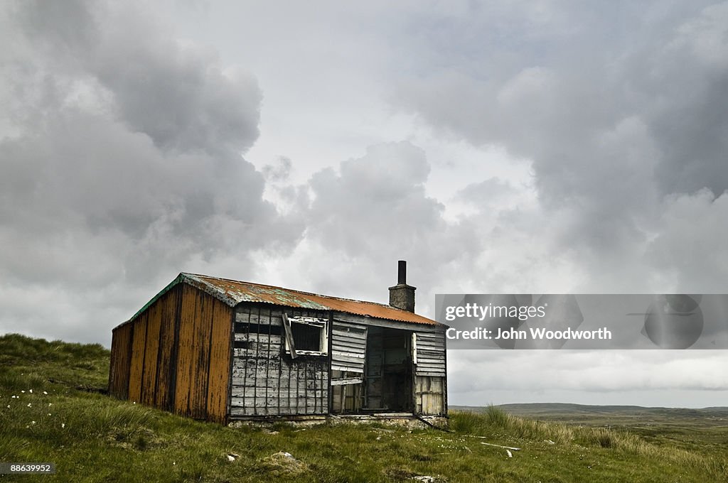 Derelict cottage