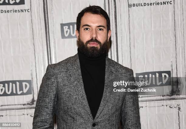 Actor Tom Cullen attends the Build Series to discuss the new History channel show 'Knightfall' at Build Studio on December 5, 2017 in New York City.