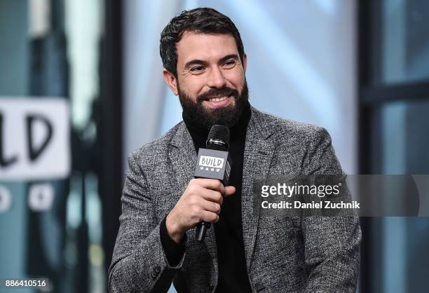 Actor Tom Cullen attends the Build Series to discuss the new History channel show 'Knightfall' at Build Studio on December 5, 2017 in New York City.