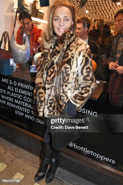 Jeanne Marine attends the opening of the BOTTLETOP flagship store on Regent Street on December 5, 2017 in London, England.