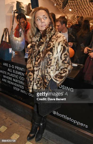 Jeanne Marine attends the opening of the BOTTLETOP flagship store on Regent Street on December 5, 2017 in London, England.