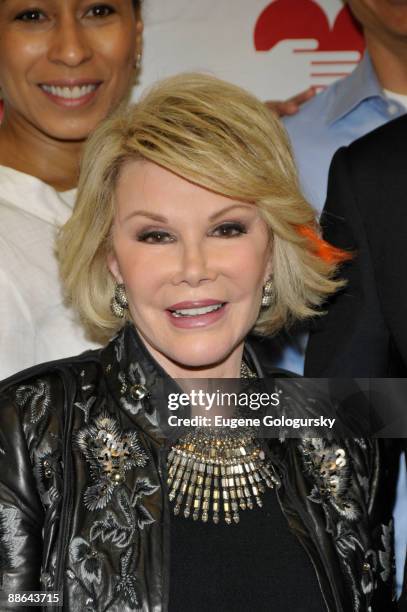 Joan Rivers attends M·A·C AIDS Fund Donates $250,000 to God's Love We Deliver in Honor of Joan Rivers' Win on "Celebrity Apprentice" at the God's...