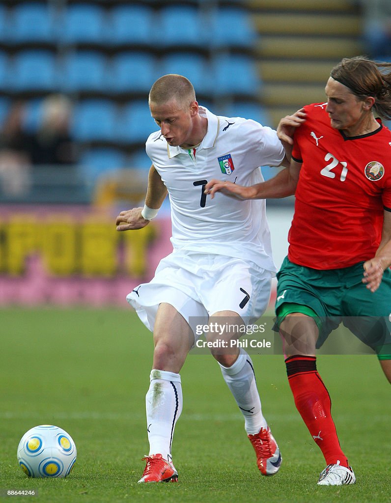 Belarus v Italy - UEFA European U21 Championships