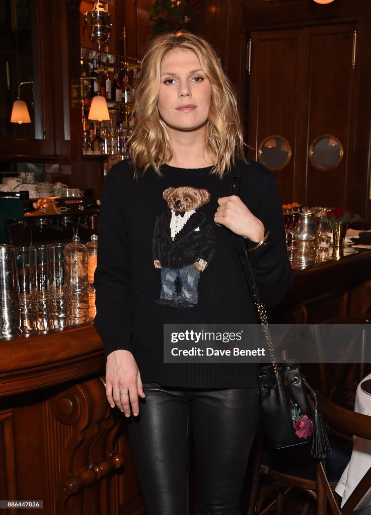 Polo Bear Holiday Dinner hosted by Polo Ralph Lauren and Alexandra