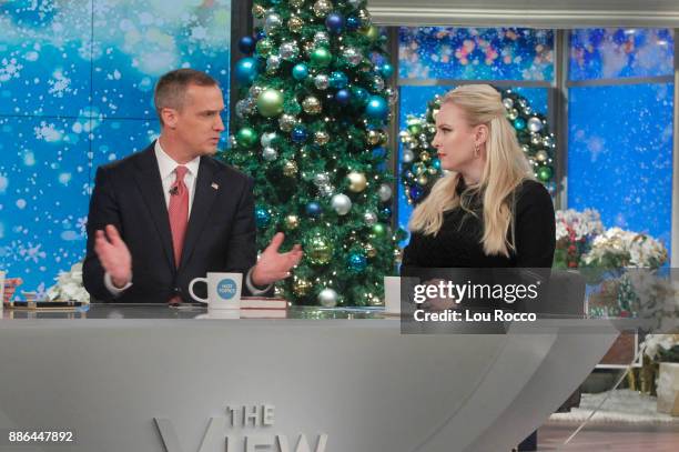 Corey Lewandowski and Keegan-Michael Key are the guests today, Wednesday, December 5, 2017 on Walt Disney Television via Getty Images's "The View."...