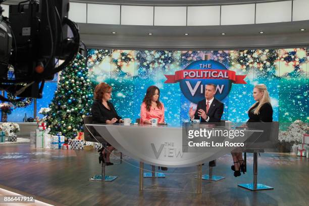 Corey Lewandowski and Keegan-Michael Key are the guests today, Wednesday, December 5, 2017 on Walt Disney Television via Getty Images's "The View."...