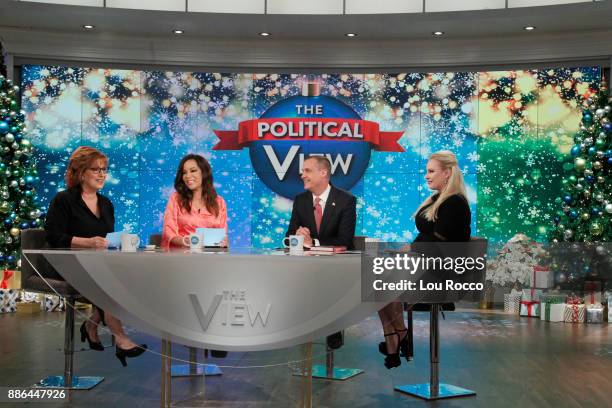 Corey Lewandowski and Keegan-Michael Key are the guests today, Wednesday, December 5, 2017 on Walt Disney Television via Getty Images's "The View."...