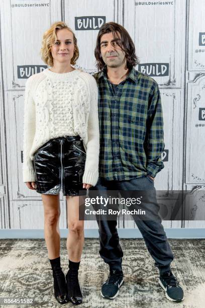 Diane Kruger and Fatih Akin discuss "In The Fade" with the Build Series at Build Studio on December 5, 2017 in New York City.