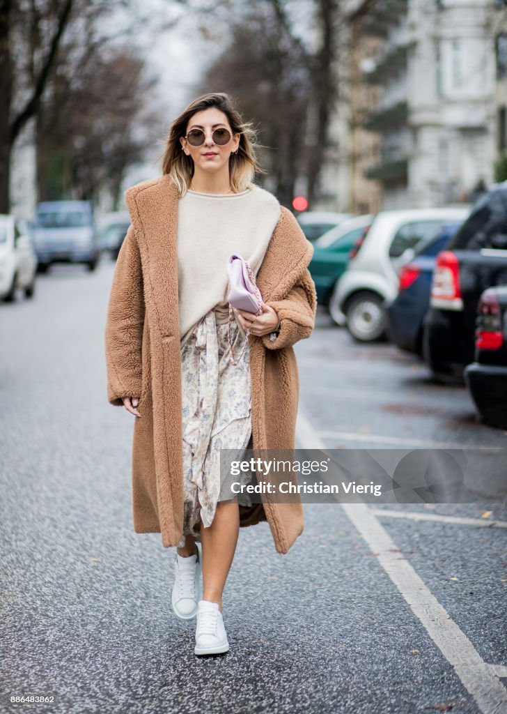 Street Style - Hamburg - December 5, 2017