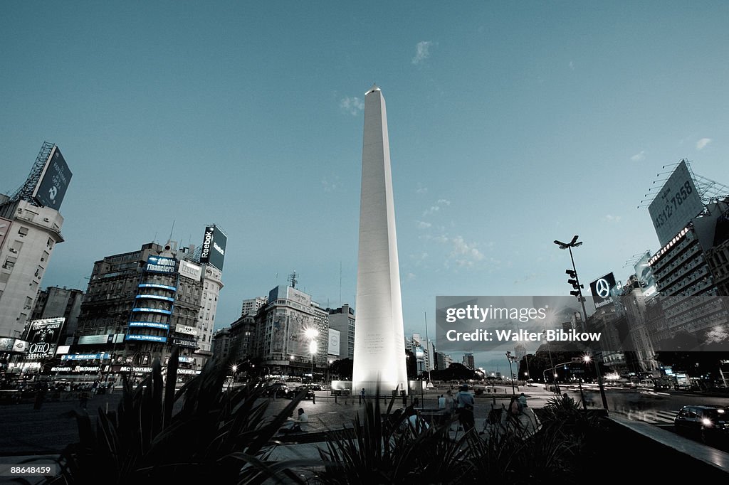 El Obelisko, symbol of Argentina