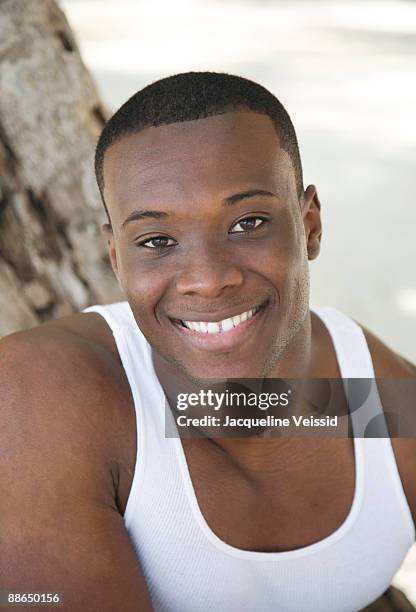 man from belize smiling - the cayes stock pictures, royalty-free photos & images