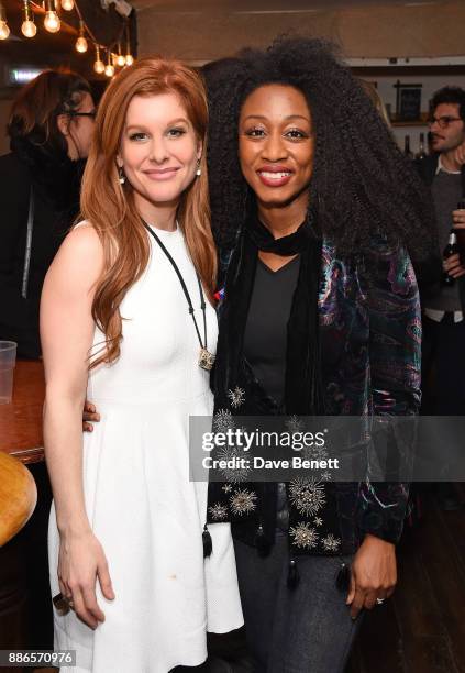 Cassidy Janson and Beverley Knight attend the press night performance of "Barnum" at the Menier Chocolate Factory on December 5, 2017 in London,...