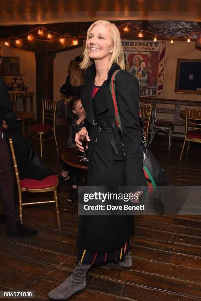 Joely Richardson attends the press night performance of "Barnum" at the Menier Chocolate Factory on December 5, 2017 in London, England.