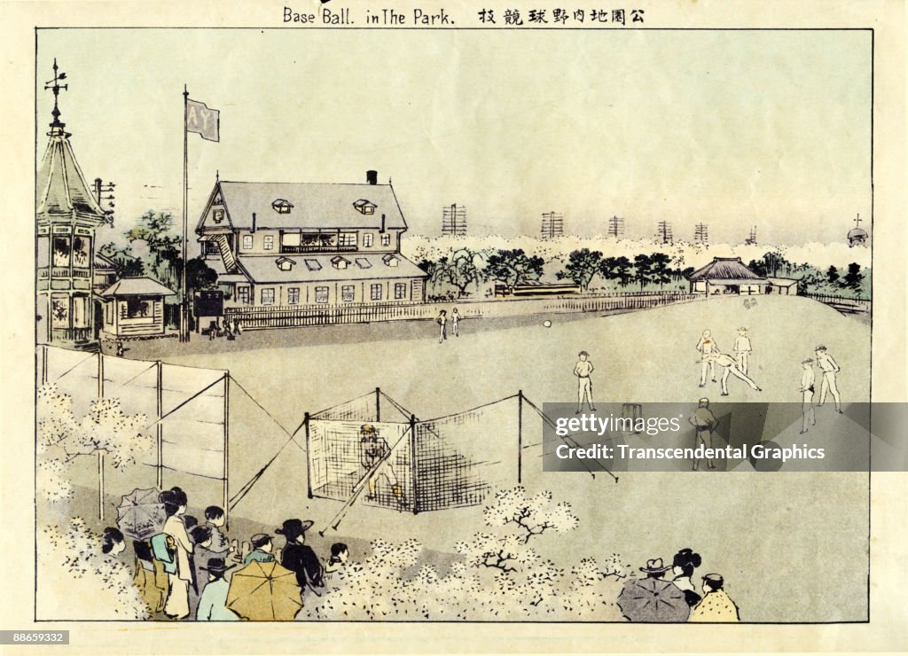 'Base Ball In The Park'