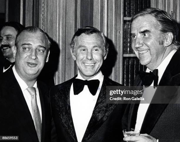 Rodney Dangerfield, Johnny Carson, and Ed McMahon