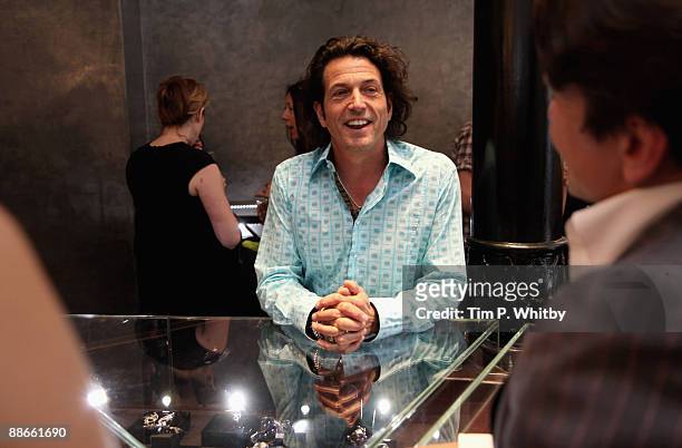 Jewellery designer Stephen Webster attends the official opening of the Stephen Webster flagship store, Mount Street on June 24, 2009 in London,...
