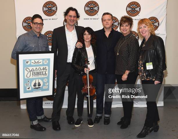 Of NS2 Darin Lashinsky, Producer and Writer at The Country Music Hall of Fame and Museum Peter Cooper, Amanda Shires, Jason Isbell, Senior VP of...