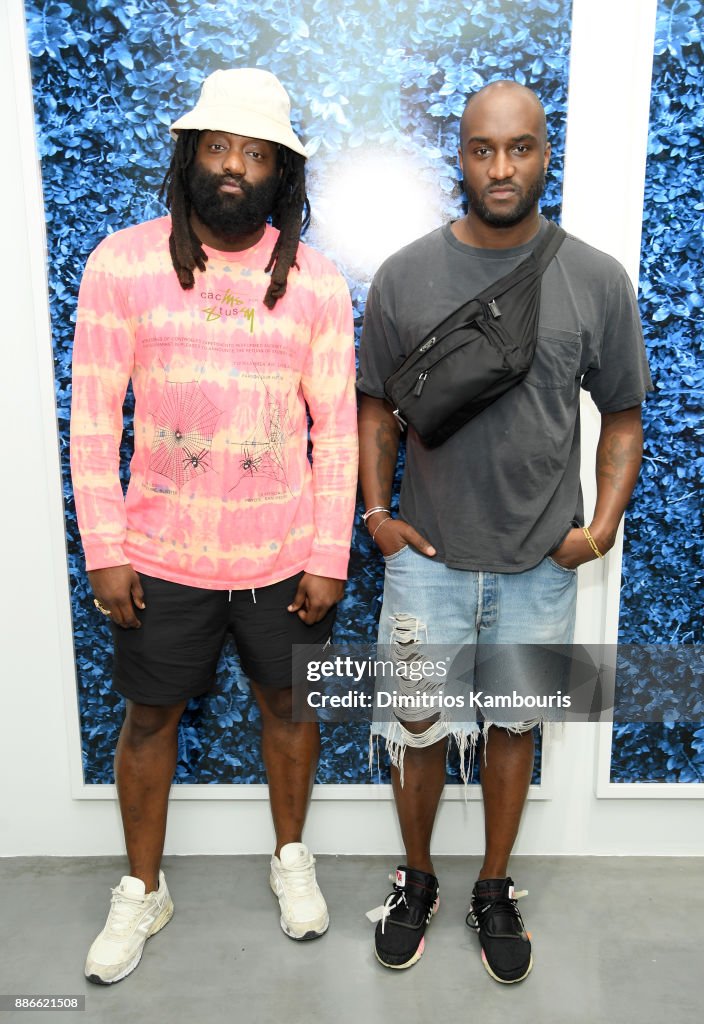 Off-White designer Virgil Abloh attends the opening of the new Chrome  News Photo - Getty Images