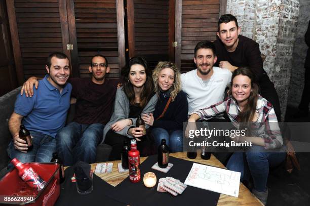 Guests attend the New York + Budweiser Repeal Of Prohibition Celebration at Troy Bar on December 5, 2017 in New York City.