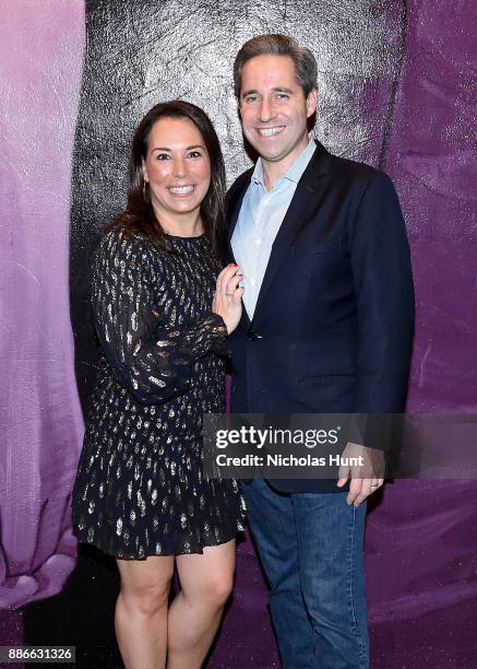 Samantha Yanks and David Yanks attend Wynwood Walls Presents: humanKIND 2017 at Wynwood Walls on December 5, 2017 in Miami, Florida.