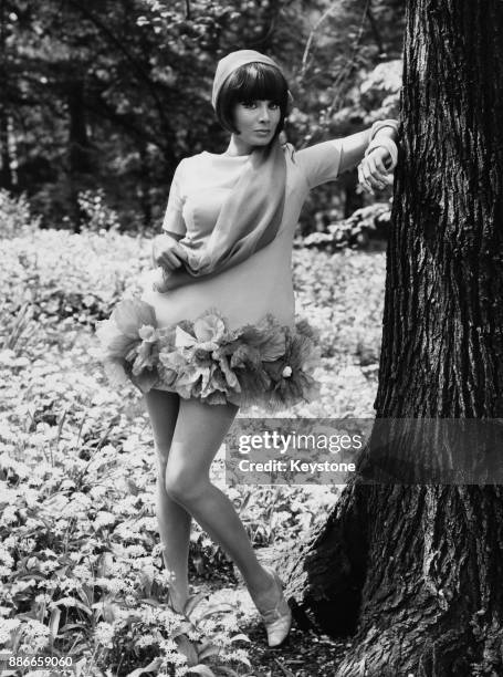 Italian actress Maria Grazia Buccella, Italy, 19th June 1968.