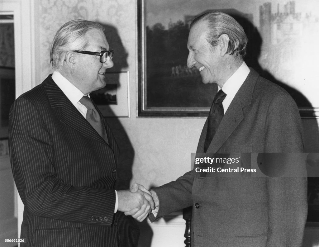 Jim Callaghan And Kurt Waldheim