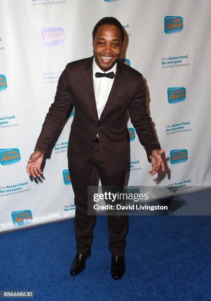 Actor Leon Thomas III attends The Actors Fund's 2017 Looking Ahead Awards honoring the youth cast of NBC's "This Is Us" at Taglyan Complex on...