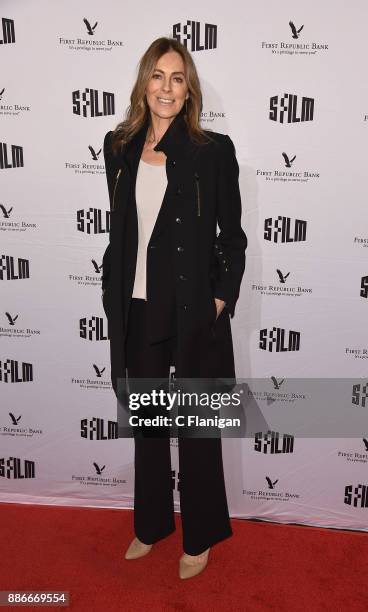 Kathryn Bigelow attends SFFILM's 60th Anniversary Awards Night at Palace of Fine Arts Theatre on December 5, 2017 in San Francisco, California.